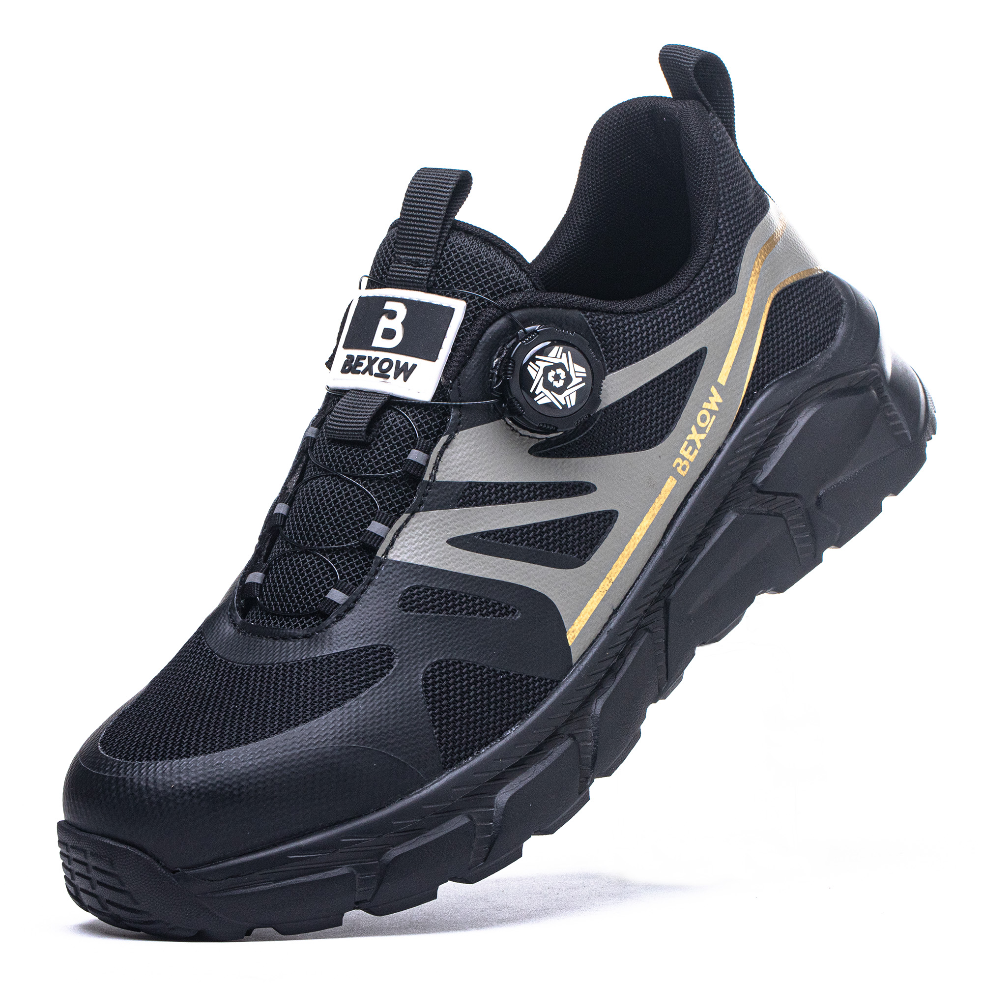 Safety Shoe Model 2023-Black-Grey